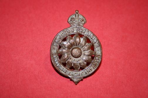 WW1 PPCLI Marguerite Cap Badge