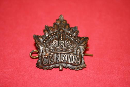 WW1 Canadian General List Cap Badge