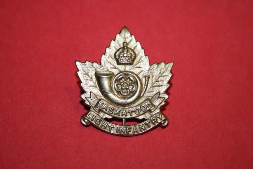 Saskatoon Light Infantry (MG) Cap Badge