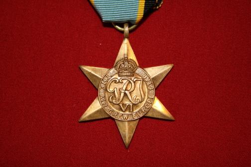 WW2 Air Crew Europe Star - An original striking