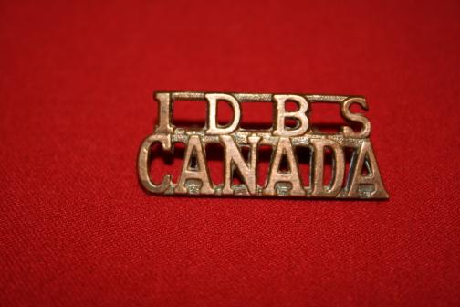 First Depot Battalion (Saskatchewan) 1 DBS Shoulder Title