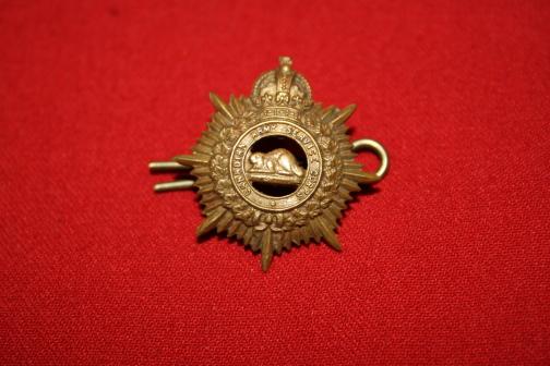 CEF Canadian Army Service Corps Collar