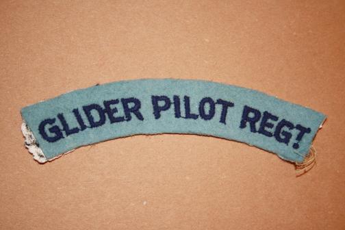 WW2 British Glider Pilot Regiment Shoulder Title