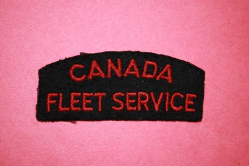 Canada Fleet Service Shoulder Title