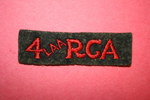 4 LAA RCA Shoulder Flash