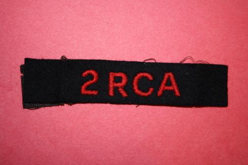 2 RCA Shoulder Flash