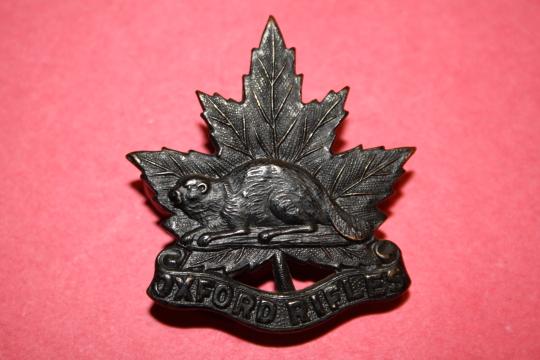 WW2 Oxford Rifles Cap Badge