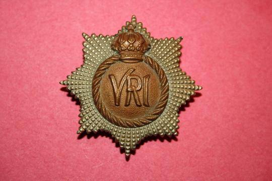 Royal Canadian Regiment (RCR) Cap Badge - 1894 Pattern Cap Badge