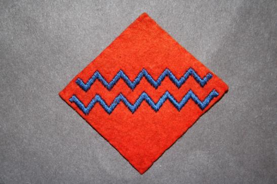 WW2 1st Canadian Corps Artillery Wool Patch