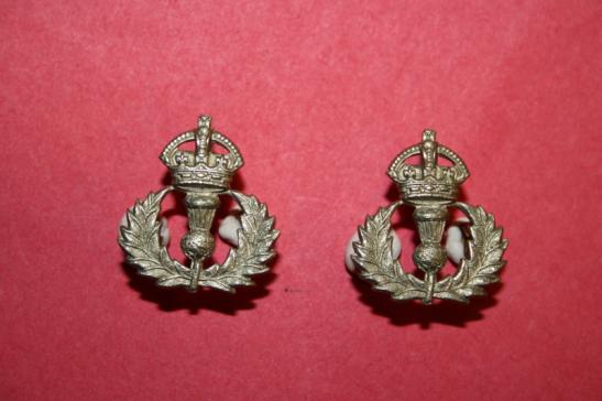 Queen's Own Cameron Highlanders of Canada (1923-1939) Collar Badges