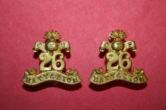 Saint John Fusiliers Collar Badges