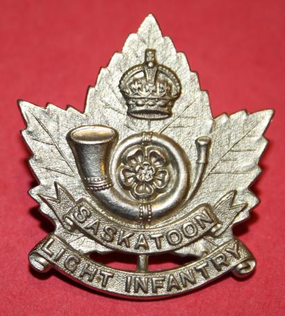 Saskatoon Light Infantry (MG) Cap Badge