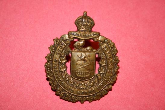 WW1 Lord Strathcona's Horse (RC) Cap Badge