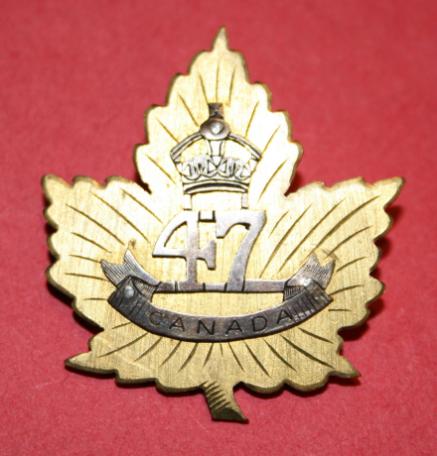 47th Battalion (New Westminster) Sweatheart Badge