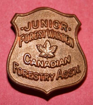 Junior Forest Warden - Canadian Forestry Association Pin