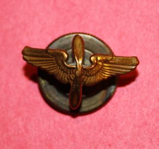 WW1 US Aviator Collar Badge