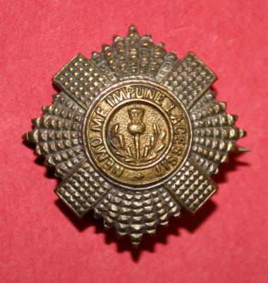 The Royal Scots Sterling Sweetheart badge