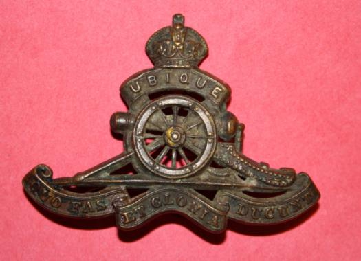 WW1 Canadian Field Artillery Cap Badge - Imperial Pattern