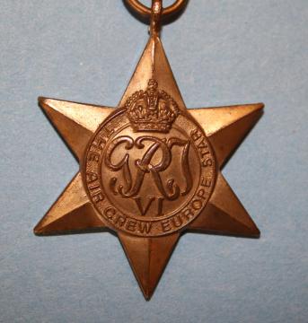 WW2 Canadian/British Air Crew Europe Star