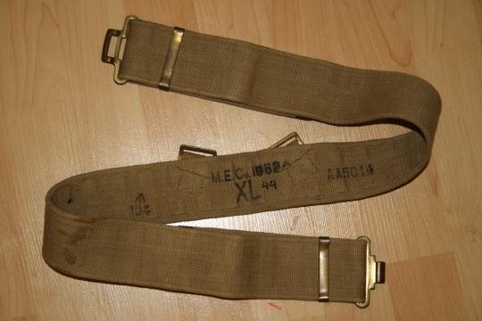 P37 Web Belt - MEC 1952.  Size Extra Large!