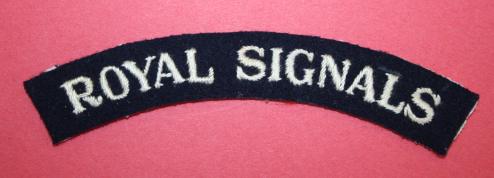 WW2 Royal Signals Shoulder Title