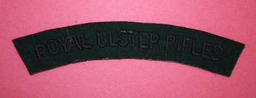 Royal Ulster Rifles Shoulder Title