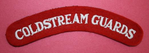 WW2 Goldstream Guards Shoulder Title