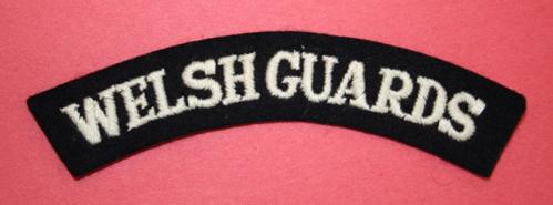 WW2 Welsh Guards Shoulder Title