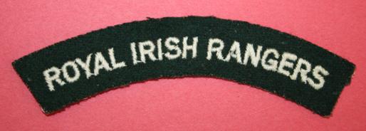 WW2 Royal Irish Rangers Shoulder Title