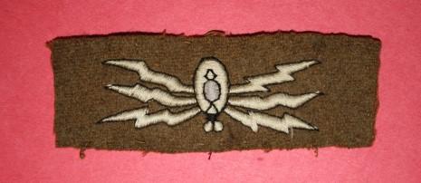 WW2 Canadian Signals Trade Wireless Telegraphy Patch