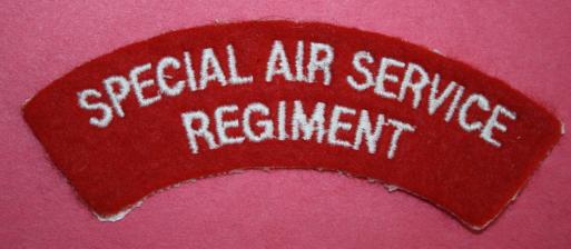 WW2 Special Air Service Regiment Shoulder Title