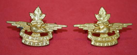 WW2 Air Cadets of Canada Collar Badges