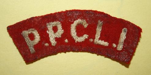 PPCLI Cloth Shoulder Title