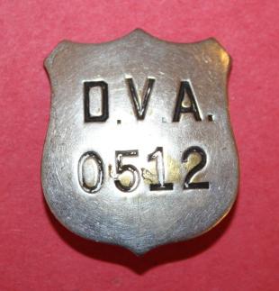 Department of Veterans Affairs ID Badge