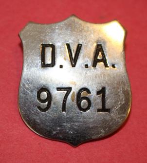 Department of Veterans Affairs ID Badge