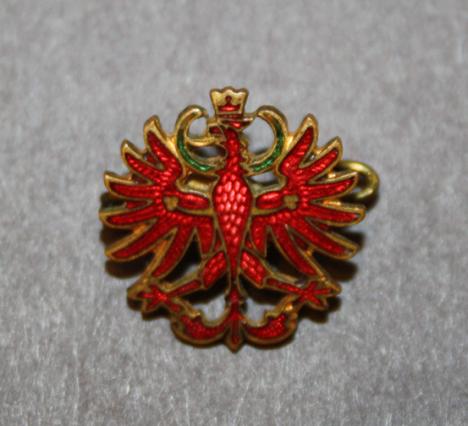 WW2 Free Polish Forces In Excile Lapel Pin