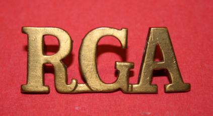WW1 RGA Shoulder Title