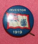 1919 Canadian Victory Loans Subscriber Pin