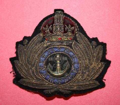 WW1 HM Transport Officer Cap Badge - Royal Navy