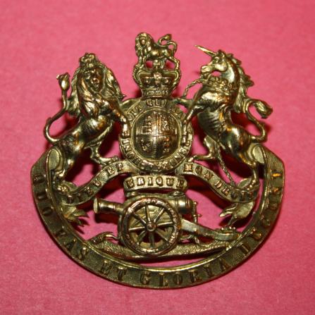Victorian Royal Artillery Officers Pouch/Cap Badge?