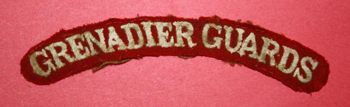 WW2 Grenadier Guards Embroidered Shoulder Flash