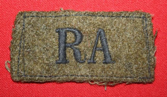 WW2 Royal Artillery (RA) Slip On