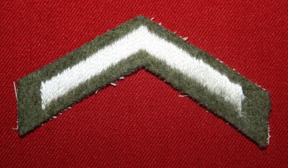 Canadian 1939 Enlistment Chevron - Early War Large Style