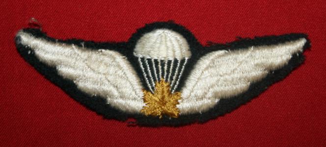 WW2 Canadian Airborne Jump Wing - Padded