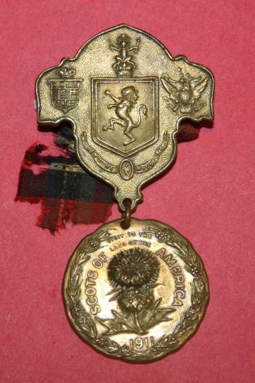 1911 Scots Of America Medal