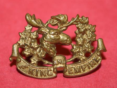 CEF 16th Canadian Light Horse Collar Badge