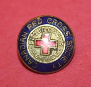 WW2 Canadian Red Cross Society Blood Donor Pin