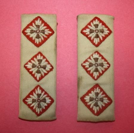 WW2 Infantry Captain Rank Shoulder Boards