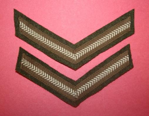 WW2 British/ Canadian Lance Corporal Rank Pair