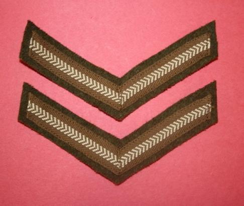 WW2 British/ Canadian Lance Corporal Rank Pair